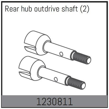 Absima - 1230811 - Outdrive aksel - 2 stk