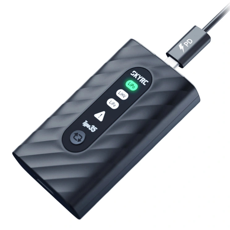 Type35 LiPo/LiHV/LiFe 2-4s 35W Charger USB-C PD