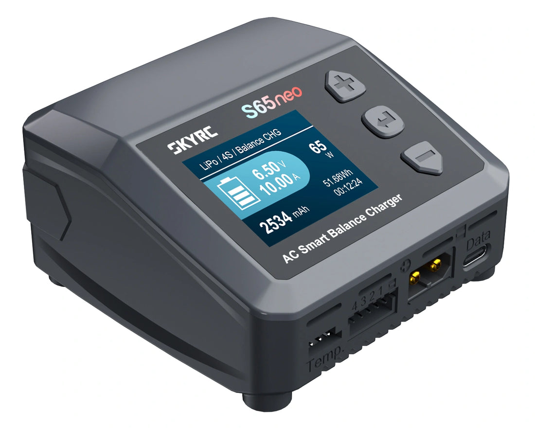 S65neo AC Charger LiPo 2-4s 65W 240VAC