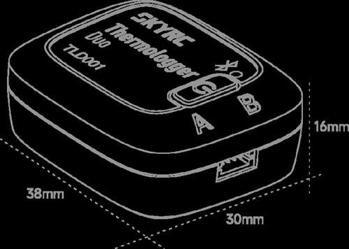 SkyRC - SK500043 - Thermologger Duo TLD001