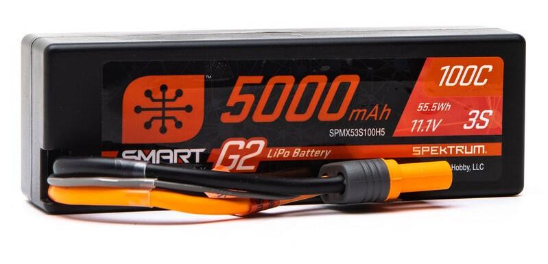 Spektrum SPMX53S100H5 11.1V Lipo Smart G2 Batteri 5000mAh  –