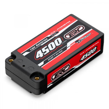 Sunpadow - SW256407 - 7.4V Li-Po Battery 2S 4500mAh 110C Hard 4mm Shorty