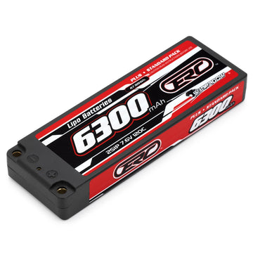 7,6V Li-Po Battery 2S 6300mAh 120C HV Hard 5mm LCG
