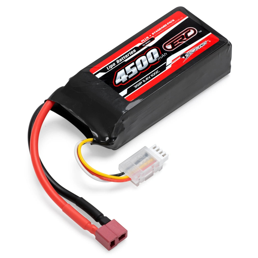 Li-Po Battery 3S 11,4V 4500mAh 100C HV T-Connector