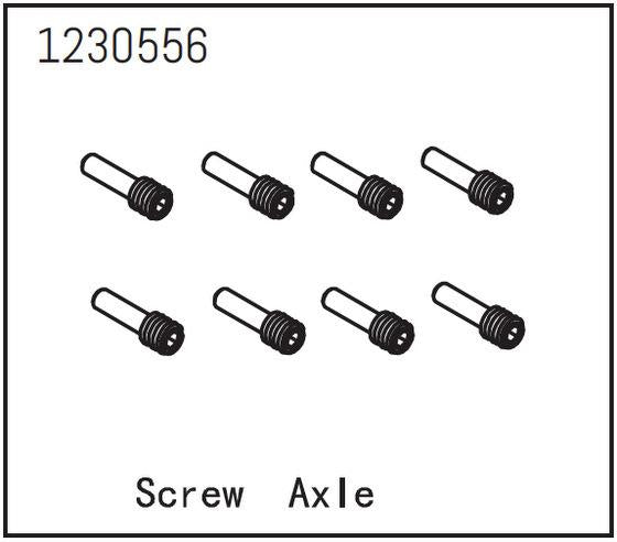 Absima - 1230556 - 3x12mm Pinol skruer - 6 stk