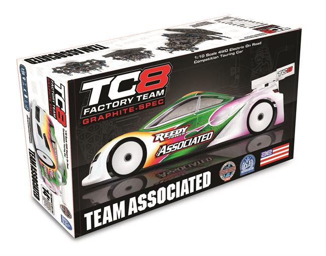 Team Associated - AE30141 - TC8 Graphite-Spec Team Kit