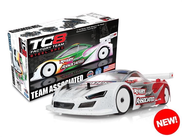 Team Associated - AE30142 - TC8 STEEL-SPEC TEAM KIT