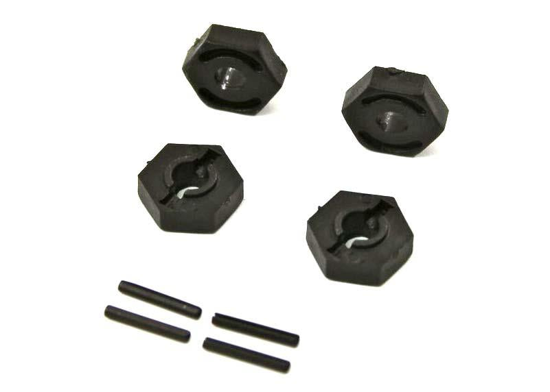 TEamC - TR4021 - 12mm Hex med pinde 2x11 mm - 4 stk