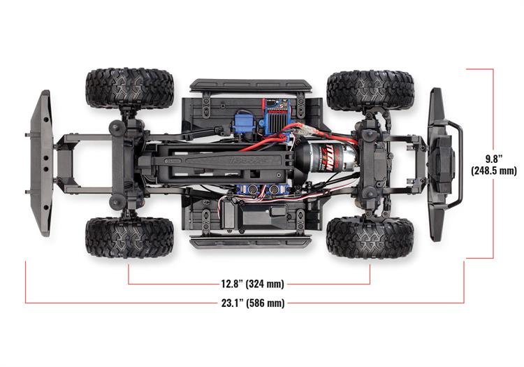 Traxxas - TRX82056-4 - TRX-4 Land Rover Defender 110 Crawler