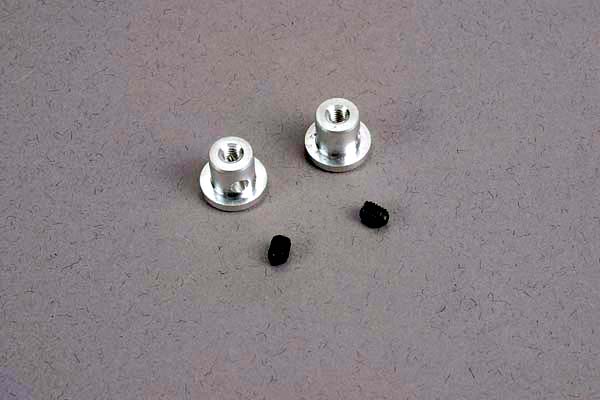 Traxxas - TRX2615 - Wing buttons (2)/ set screws (2)/ spacers (2)/ 3x8mm CS (2)