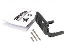 Traxxas - TRX3677 - Wheelie bar mount (1)/ hardware (black). Use Part #4974 and 4976 to complete the wheelie b