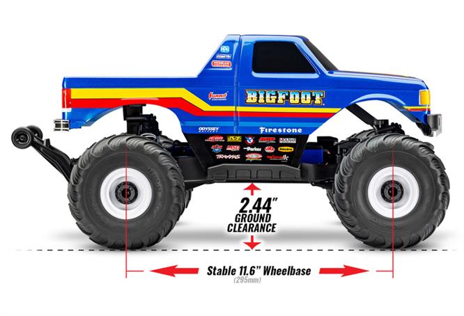 Traxxas - TRX67154-4 - Stampede 4x4 TQ BL-2s Monster Truck