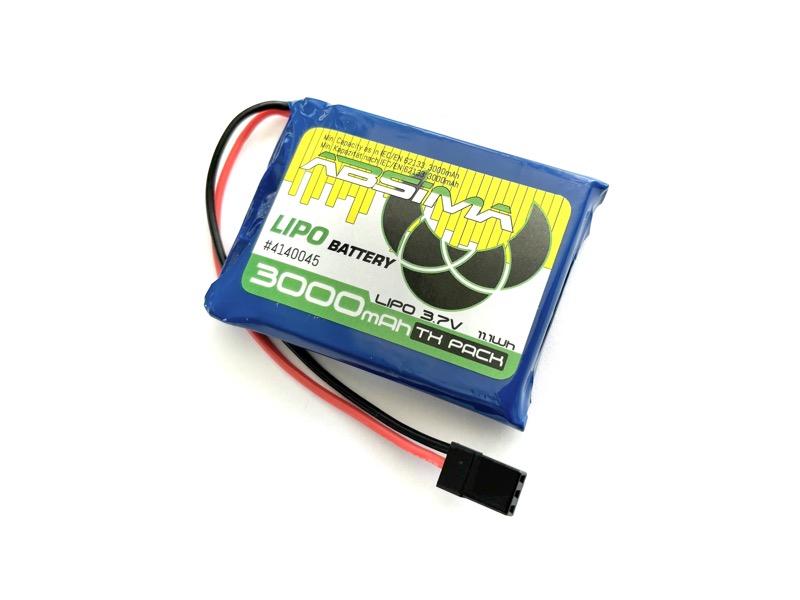 Absima - 4140045 - TX LiPo 1S 3.7V 3000mAh SC (JR/FUT)