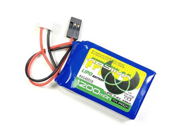 Absima - 4140016 - TX LiPo 2S 7.4V 1200mAh SC with Protect. (JR/FUT)