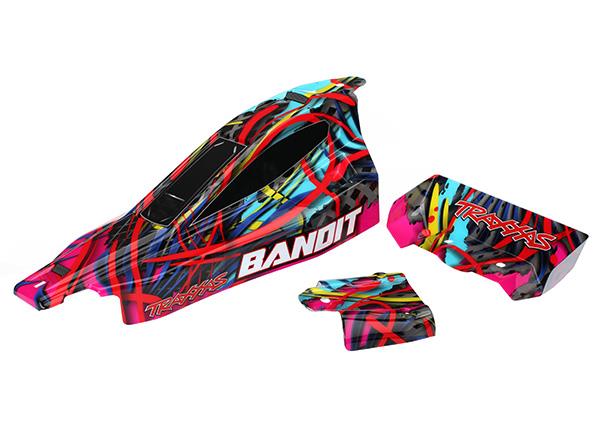 Traxxas - TRX2449 - Malet Bandit Karosseri, Hawaiian graphics