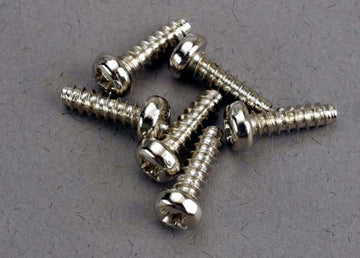 SLET VARER Traxxas - TRX2675 - Screws, 3x10mm roundhead self-tapping (6)