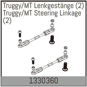 Absima - 1330360 - Steering Linkage 130mm (2)