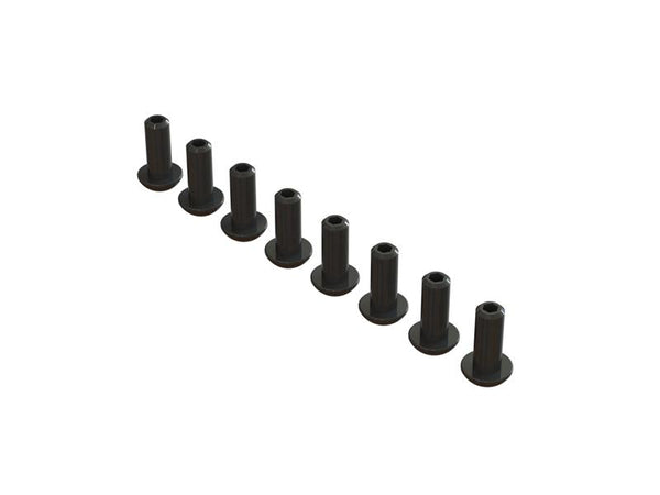 Arrma - ARA727410/ ARAC9870 - 4x10mm DOUBLE SOCKET BUTTON HEAD SCREW (8PCS)