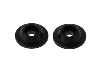 CNC ALUMINIUM WING BUTTONS (BLACK) (2PCS)