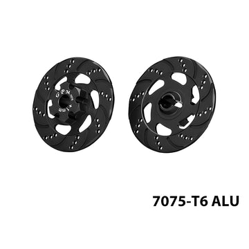 7075 Alloy +1mm Brake Disc Wheel Hubs For TRAXXAS 1/7 UDR