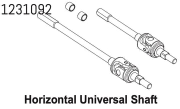Universal Axle Set (front) CR4.4