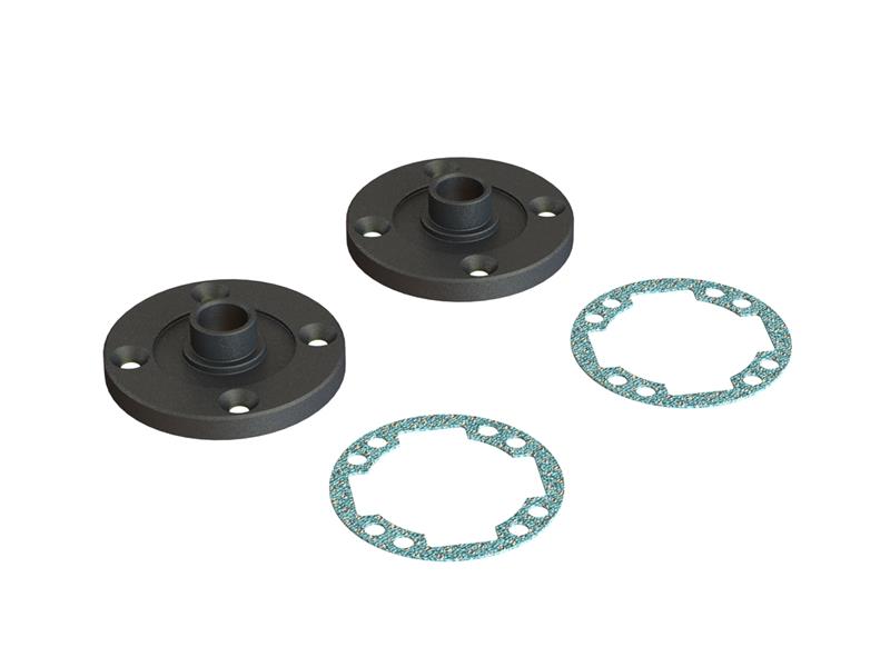 Arrma - ARA310974 - METAL DIFF CAP SET