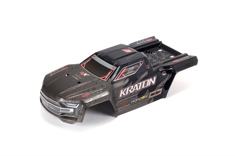 Arrma - ARA406159 - KRATON 1/8TH EXB PAINTED DECALED TRIMMED BODY (BLACK)