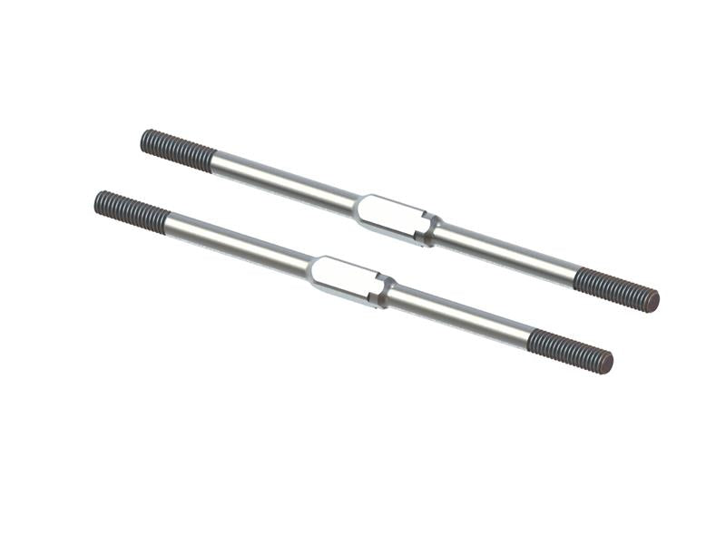 Arrma - ARA340175 - STEEL TURNBUCKLE M4X95MM (SILVER) (2PCS)