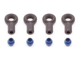 FT Blue Aluminum Shock Pivot Ball with Eyelet