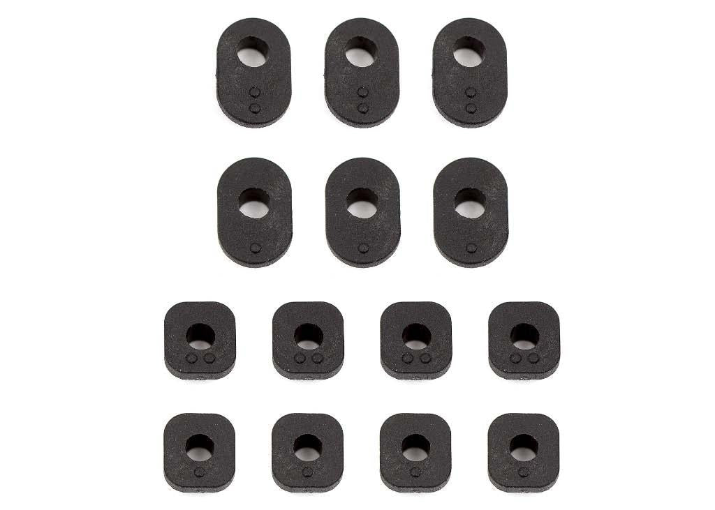 RC10F6 Camber and Caster Bushings