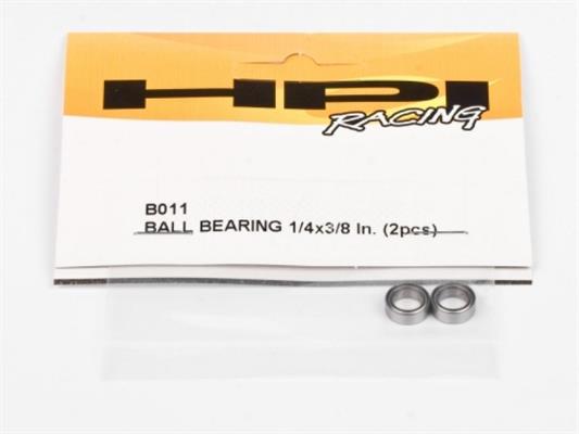 HPI - HPB011 - Ball Bearing 1/4X3/8 In. (2Pcs)