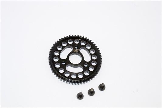 GPM - GPMSSLA056TBK - 56T For TRAXXAS Slash 4x4 Steel Main Gear