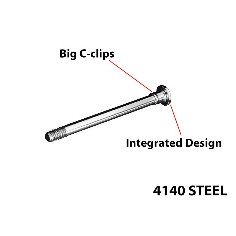 4140 Carbon Steel Shock Shafts For ARRMA 1/16 Mini Kraton 3S
