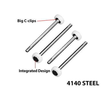 4140 Carbon Steel Shock Shafts For ARRMA 1/16 Mini Kraton 3S