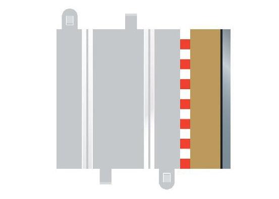 Scalextric - C8223 - BORDERS & BARRIERS - HALF STRAIGHT (FOR C8207)