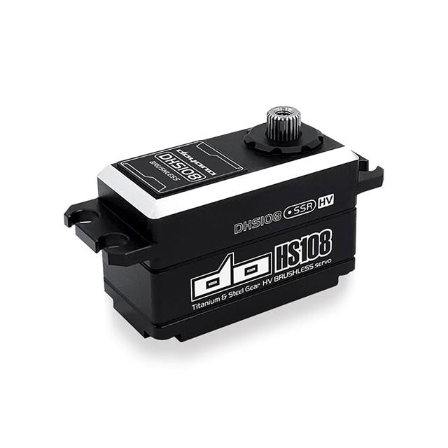 Brushless Servo HV Low Profile CNC aluminium case 20.0kg/0.055sec @8.4V