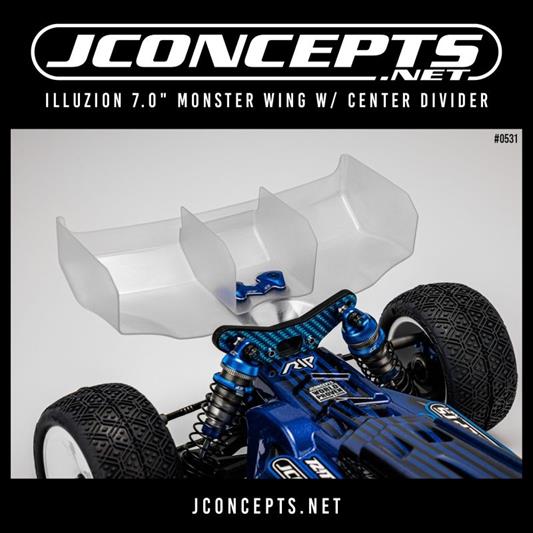 Illuzion 7.0″ Monster Wing With Center Divider