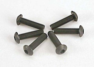 Traxxas - TRX2578 - 3x12mm Skruer med hoved - 6 stk