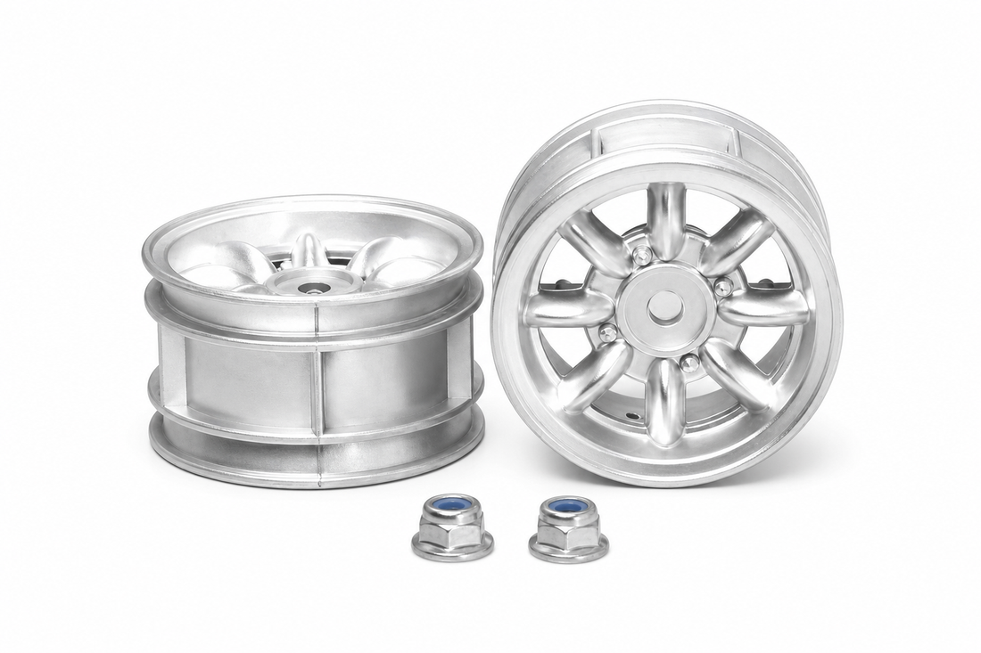 M-Chassis 8Spk Whl Plated - 2 stk