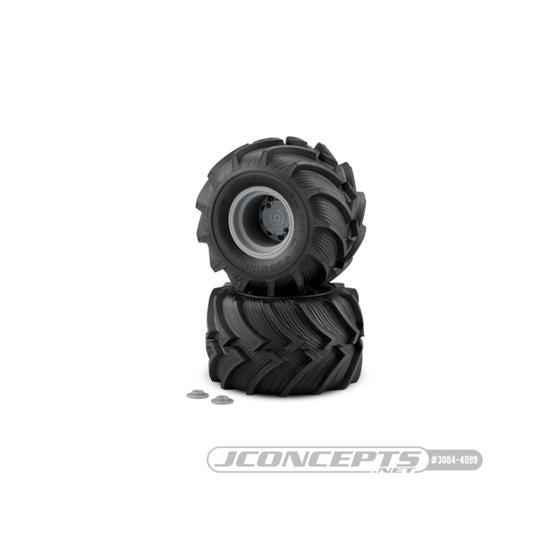 JConcepts - 3084-4099 - Fling Kings 2.6x3.8 - Pre-mounted - Fits: Maxx | LMT