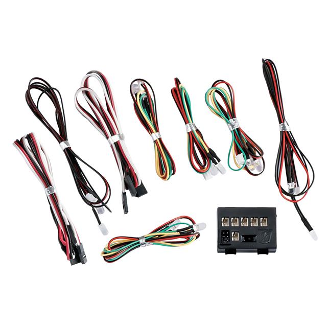 LED light set with 12 LED incl. kontrol box