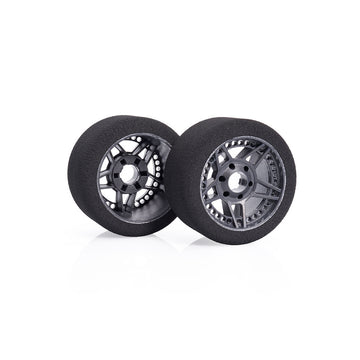 1/8 Front FIVE Carbon WET Coumpound RC Model Tires (37mm | WET)