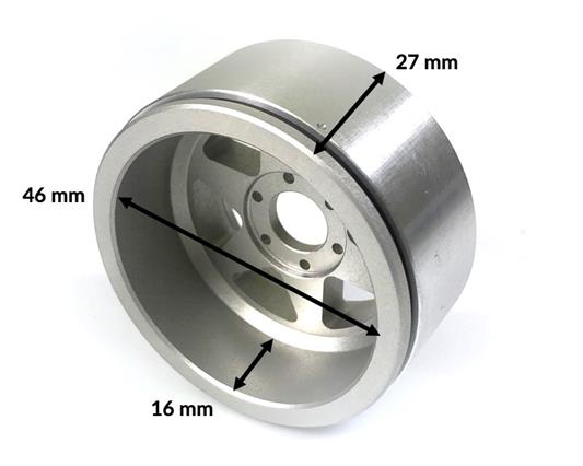 Metsafil - MT5020BB - 1.9" Beadlock Crawler fælge - 2 stk