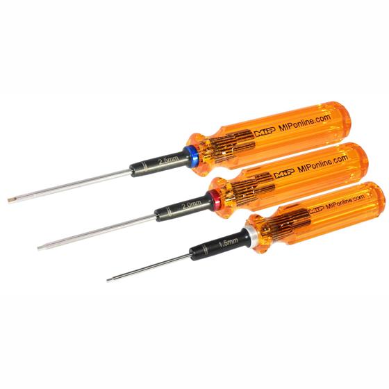 Hex Driver Wrench Set Gen 2, Metric (3), 1.5mm, 2.0mm, & 2.5mm