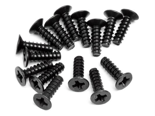 Maverick - MV22052 - Countersunk Cross Head Self-TapScrew M3x10mm 15Pcs