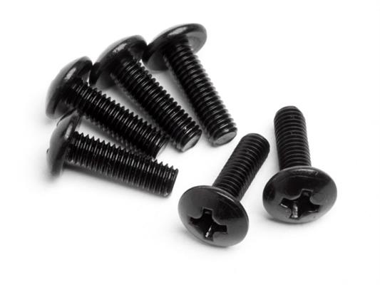 Maverick - MV22057 - Round Head Screw M3x10mm (6Pcs)