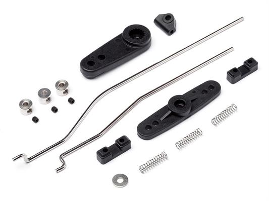 Maverick - MV24039 - Servo horn and Throttle Linkage Set (Blackout MT)