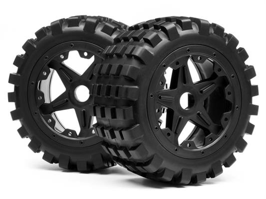 Maverick - MV24173 - BLACKOUT XB MOUNTED WHEEL AND TYRE SET (REAR) PR