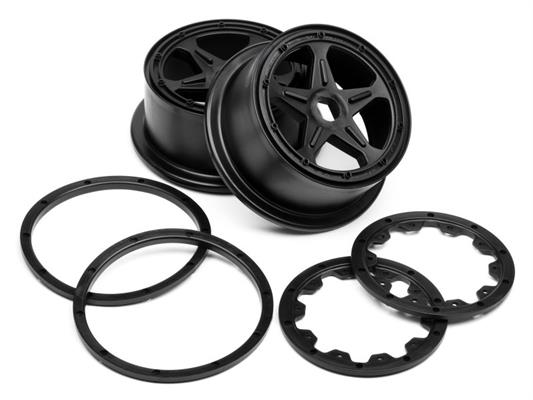 Maverick - MV24174 - BLACKOUT XB WHEEL SET (REAR) PR