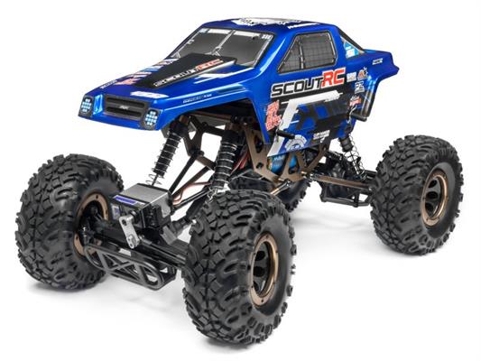 Maverick - MV25066 - PAINTED SCOUT RC BODYSHELL BLUE W/DECALS